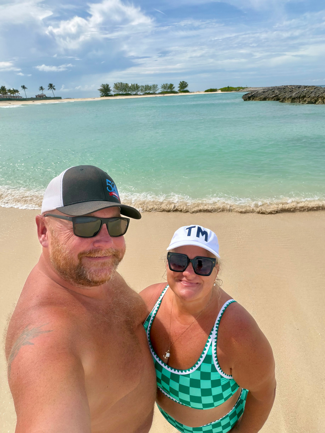 Relaxing at Cove Beach at Atlantis